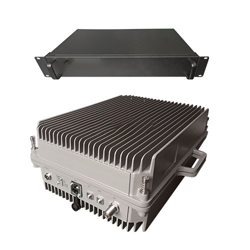  隆化TETRA800数字警用集群数字光纤直放站远近端机